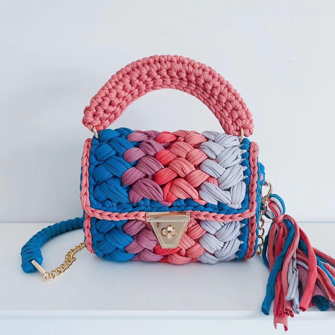 Fashion Knitting Crossbody Bags - ShopEbonyMonique