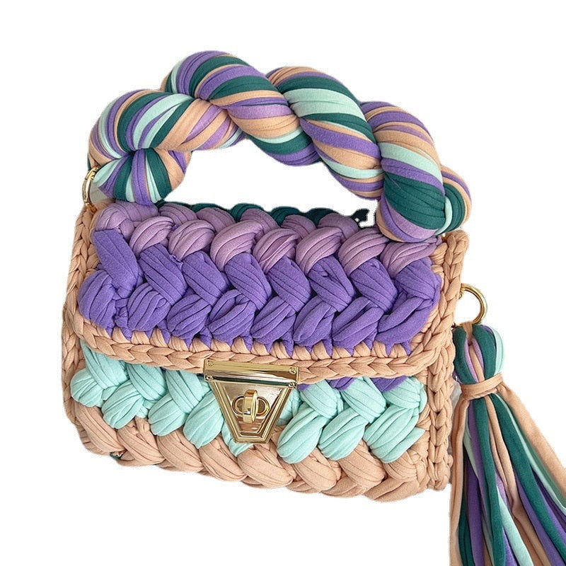 Fashion Knitting Crossbody Bags - ShopEbonyMonique