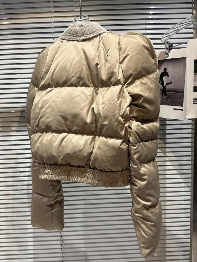 Fashion Patchwork Zipper Jacket - ShopEbonyMonique