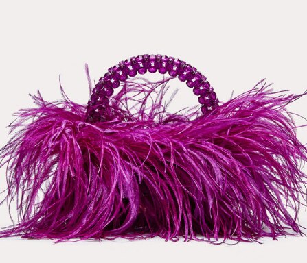 Feather Designer Tote Handbag - ShopEbonyMonique