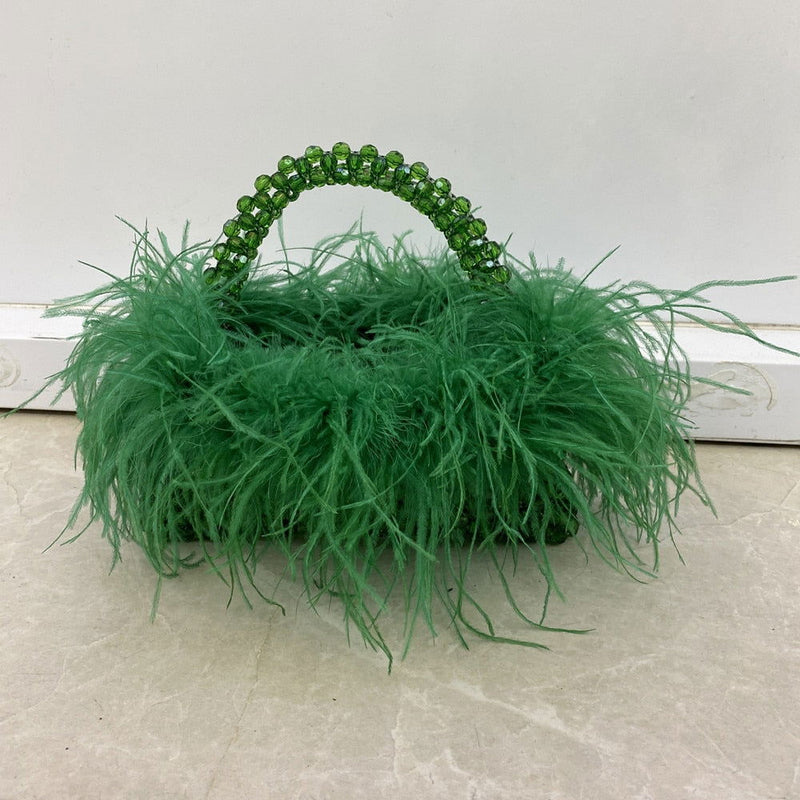 Feather Designer Tote Handbag - ShopEbonyMonique