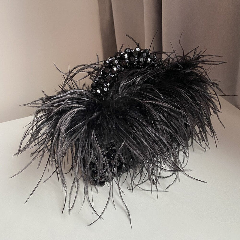 Feather Designer Tote Handbag - ShopEbonyMonique