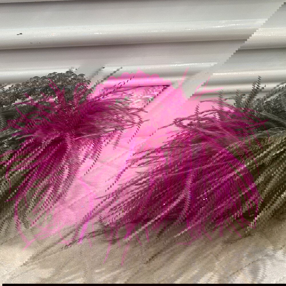 Feather Designer Tote Handbag - ShopEbonyMonique