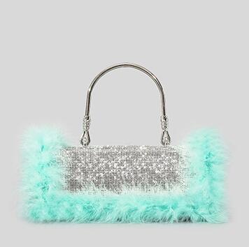 Feather Evening Clutch - ShopEbonyMonique