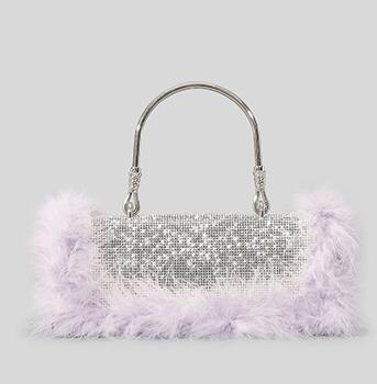 Feather Evening Clutch - ShopEbonyMonique