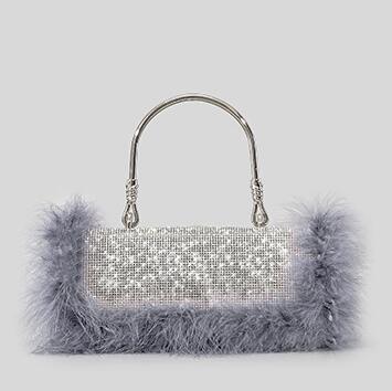Feather Evening Clutch - ShopEbonyMonique