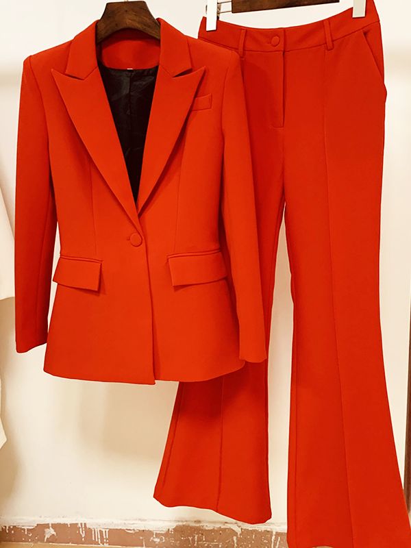Flare Designer Suit Set - ShopEbonyMonique