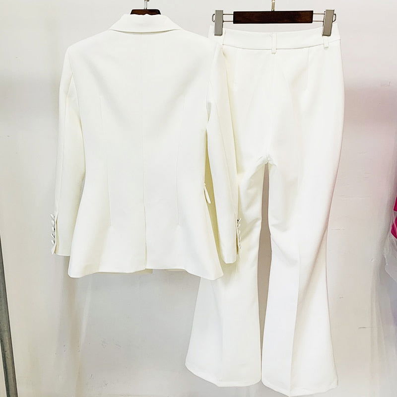 Flare Designer Suit Set - ShopEbonyMonique