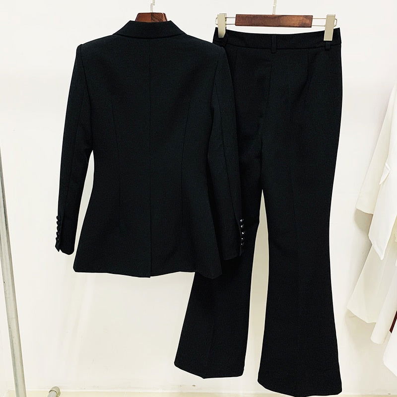Flare Designer Suit Set - ShopEbonyMonique