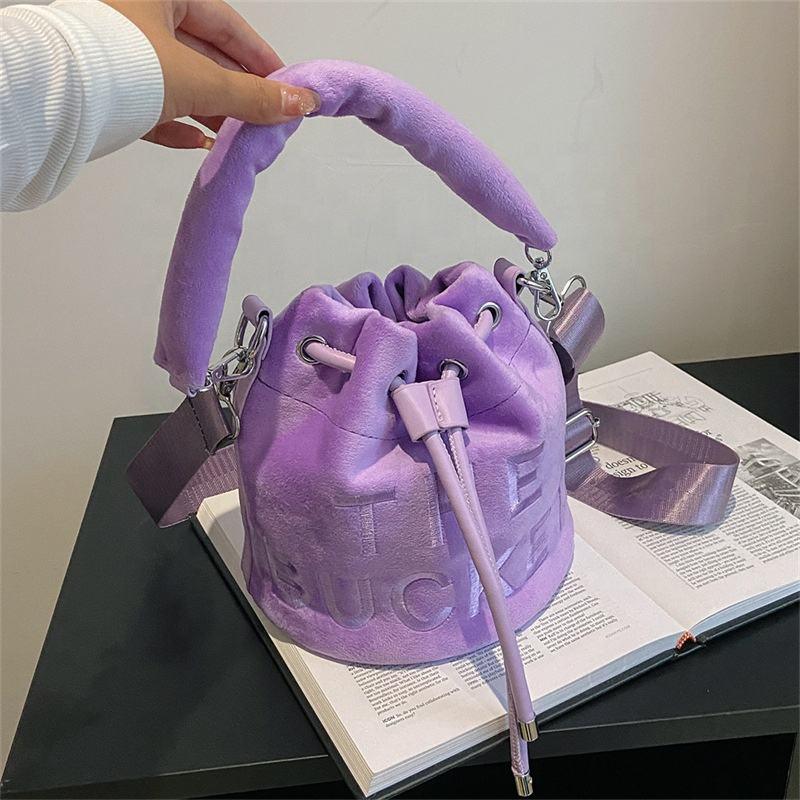 Fuzzy Bucket Bags - ShopEbonyMonique