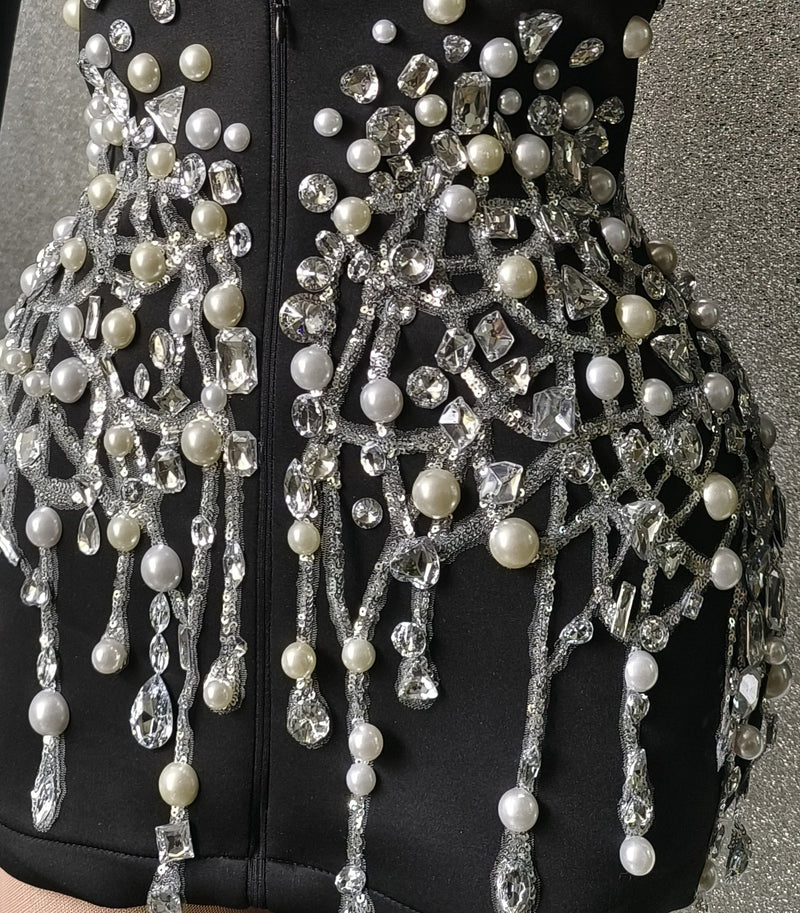Glitter Pearl Jacket - ShopEbonyMonique