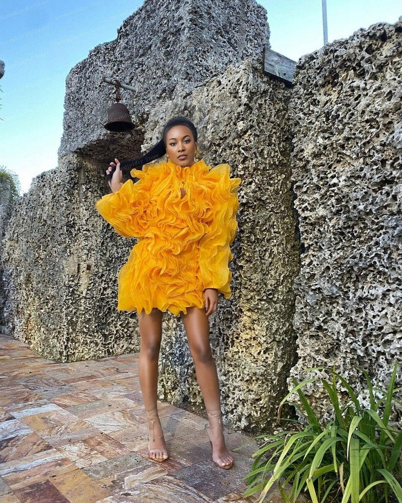 High Neck Party Dress or Top - ShopEbonyMonique