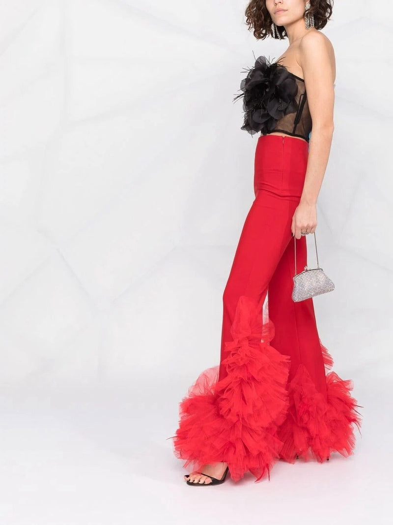 High Waist Tulle Pants - ShopEbonyMonique