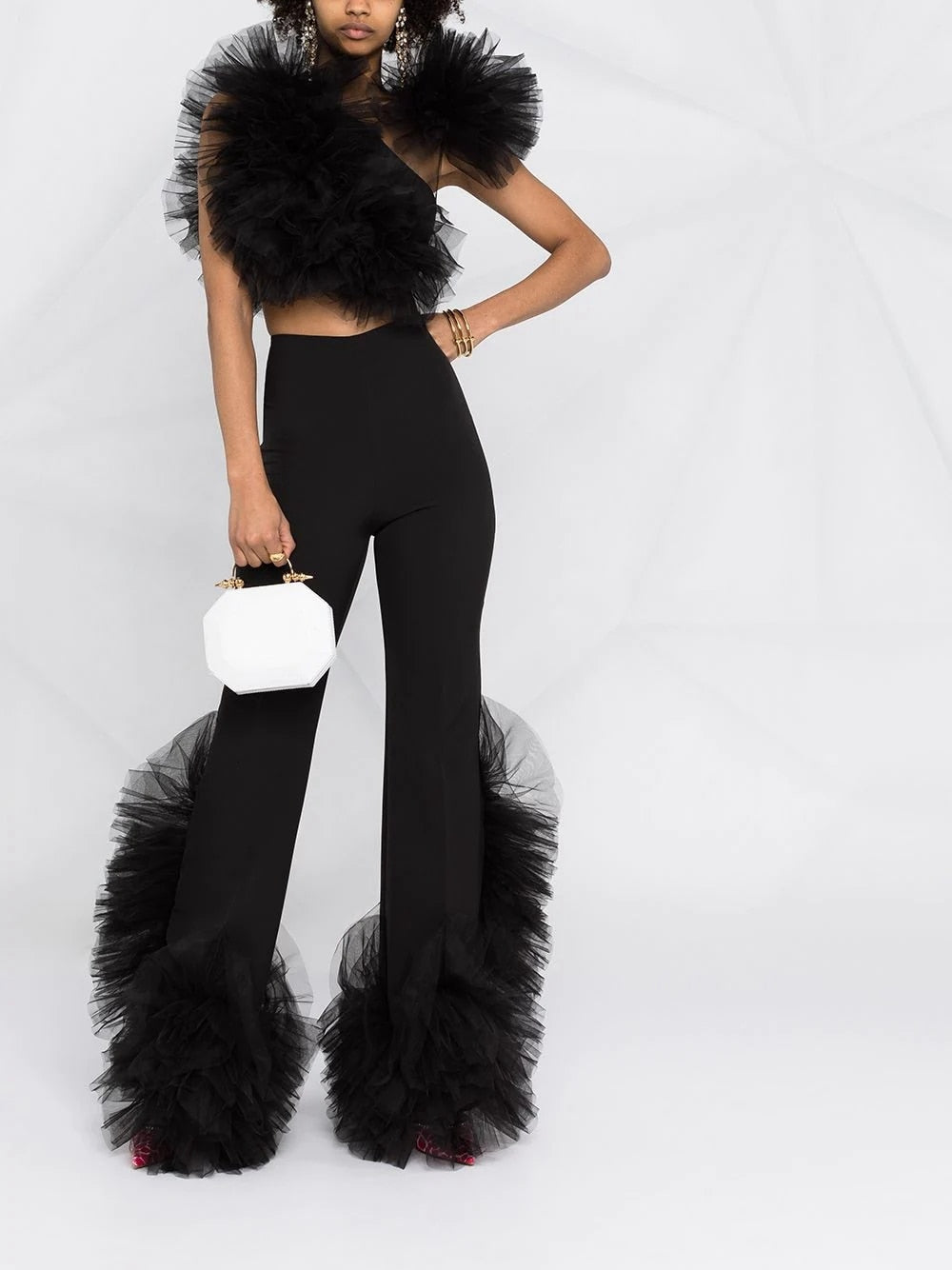 High Waist Tulle Pants - ShopEbonyMonique
