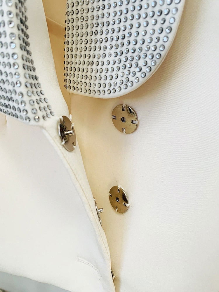 Hot Shawl Collar Backless Blazer - ShopEbonyMonique