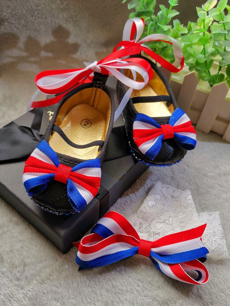 Independent Day Baby Sparkle Shoes - ShopEbonyMonique