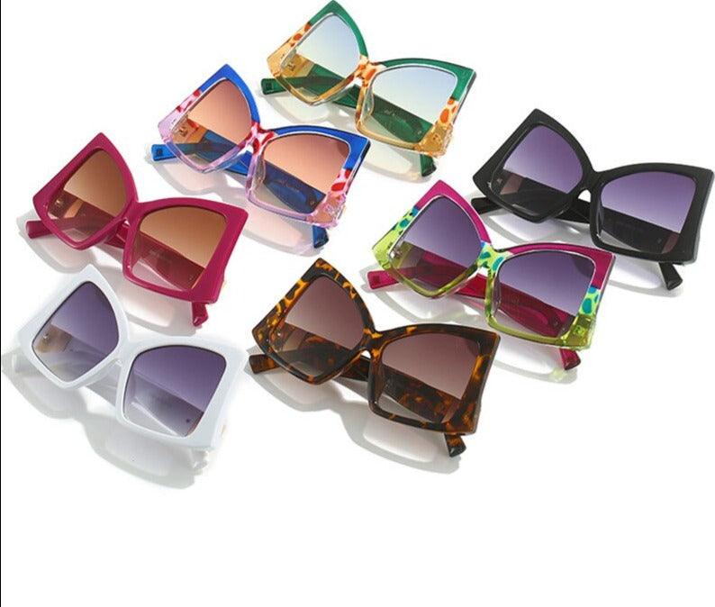 Irregular Specs Sunglasses - ShopEbonyMonique