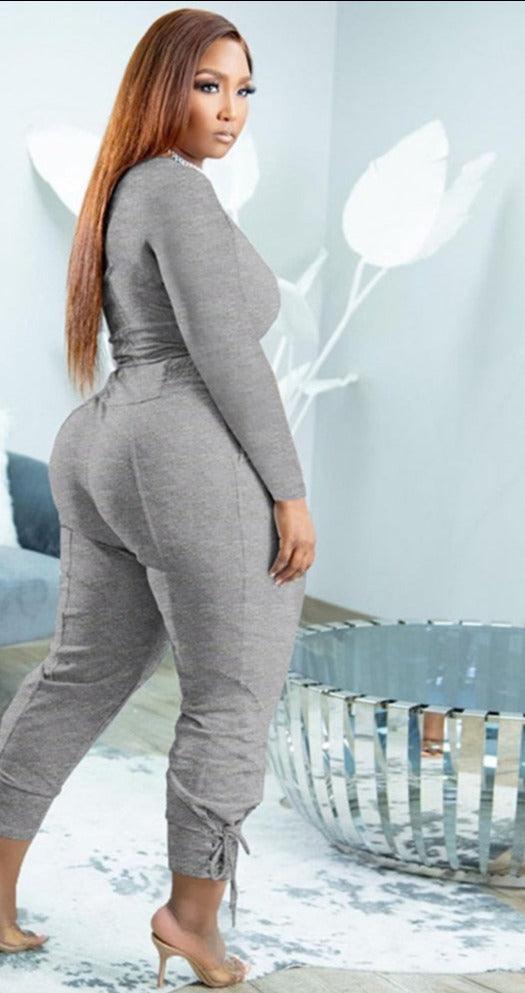 Jogger Pants  2 Piece Set - ShopEbonyMonique