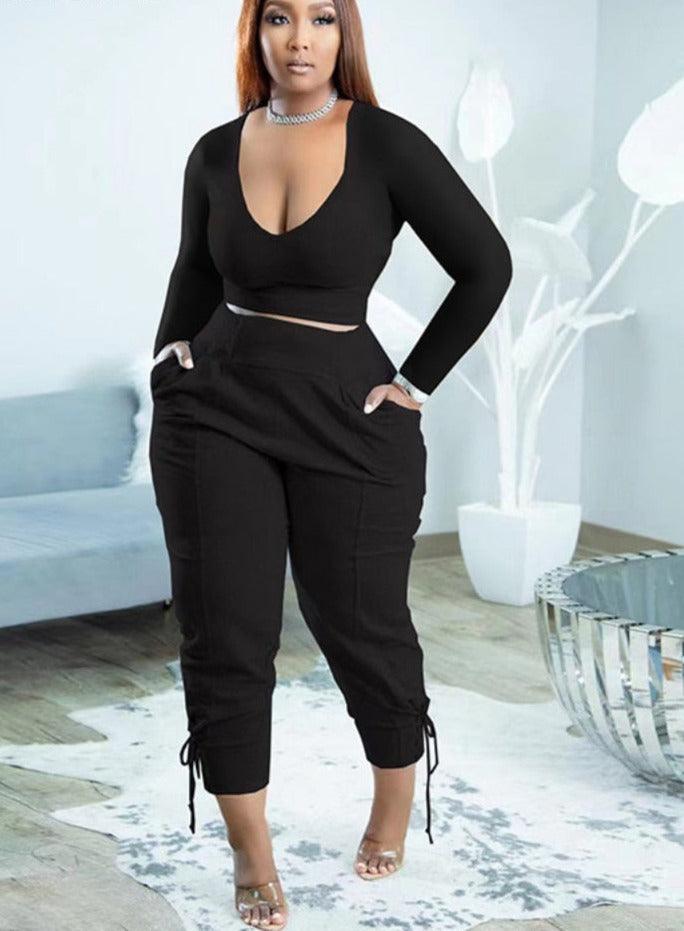 Jogger Pants  2 Piece Set - ShopEbonyMonique