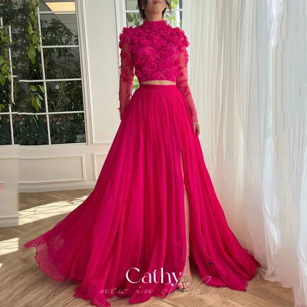 Kathy Two Piece Evening Dress - ShopEbonyMonique
