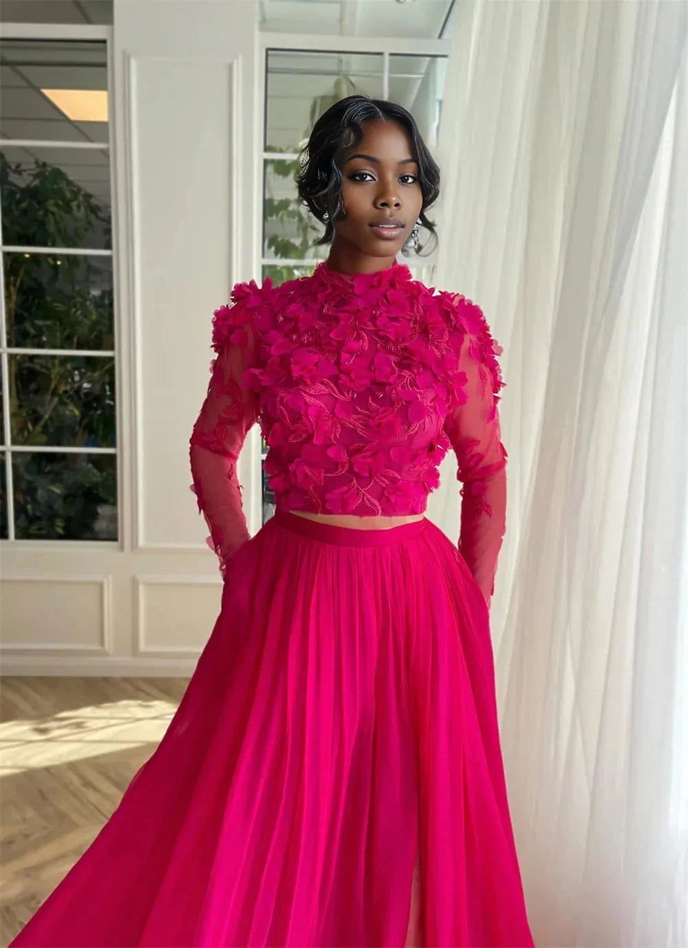 Kathy Two Piece Evening Dress - ShopEbonyMonique