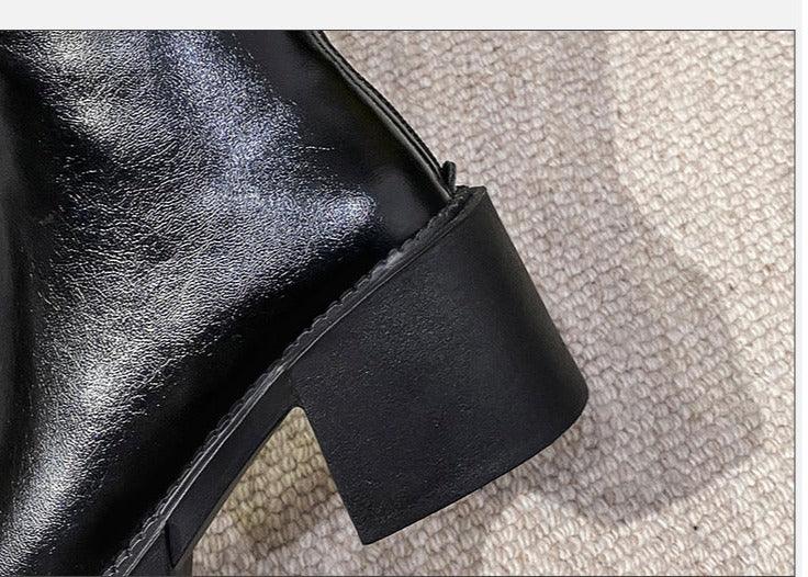 Knee-High Chelsea Boots - ShopEbonyMonique