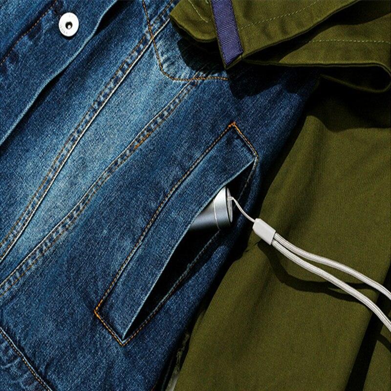 Lapel Short Denim Jacket - ShopEbonyMonique