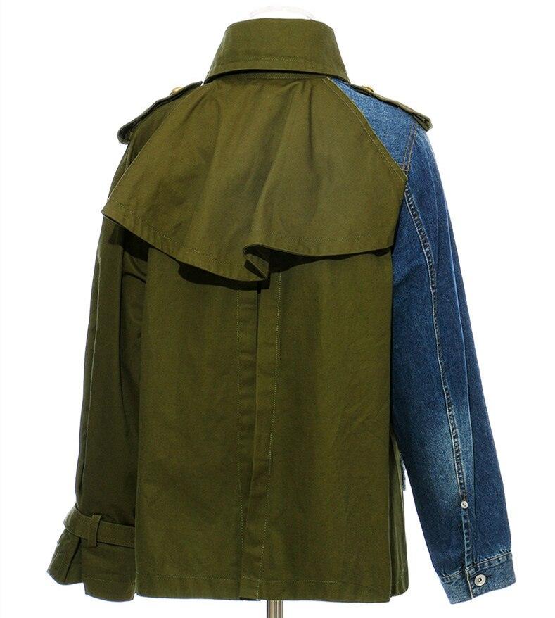 Lapel Short Denim Jacket - ShopEbonyMonique