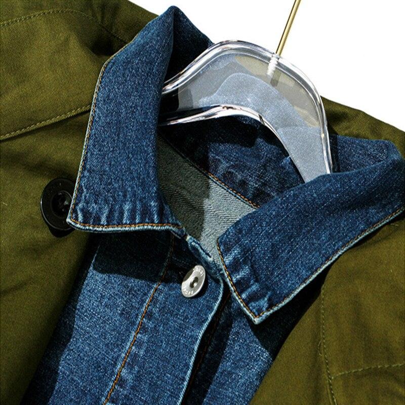 Lapel Short Denim Jacket - ShopEbonyMonique