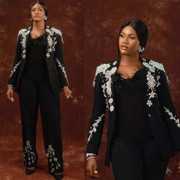 Luxurious Women Beads Suit - ShopEbonyMonique