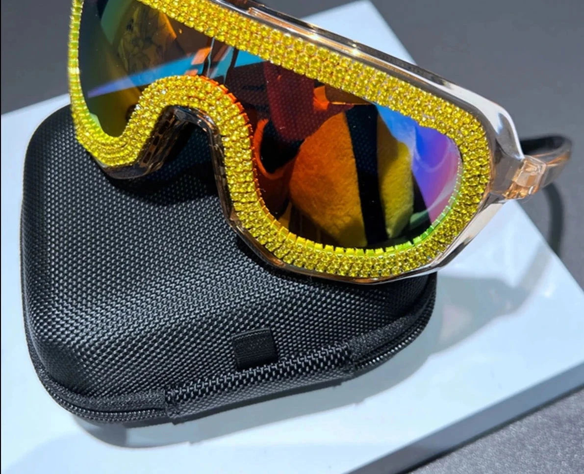 Luxury Mirror Goggles Sunglasses - ShopEbonyMonique