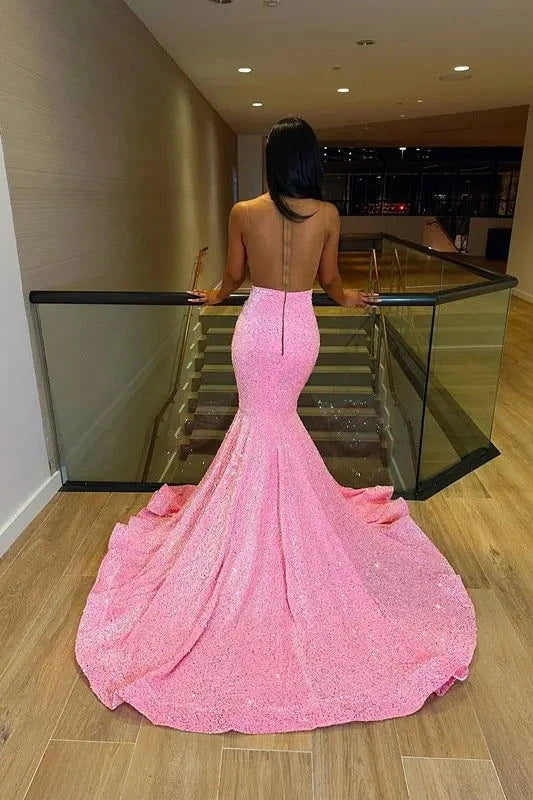 Luxury Sequin Mermaid Long Gown - ShopEbonyMonique