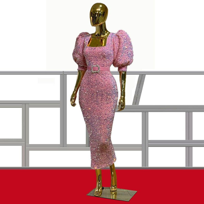 Mermaid Diamond Classic Dress - ShopEbonyMonique