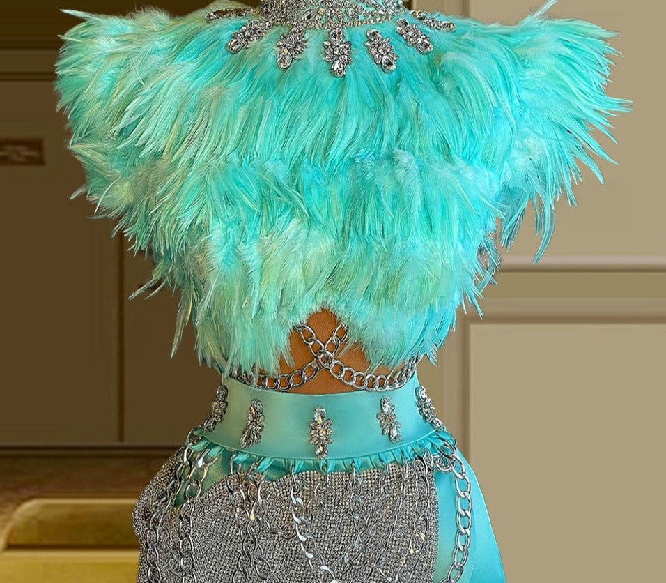 Mermaid Mini Cocktail Dress - ShopEbonyMonique