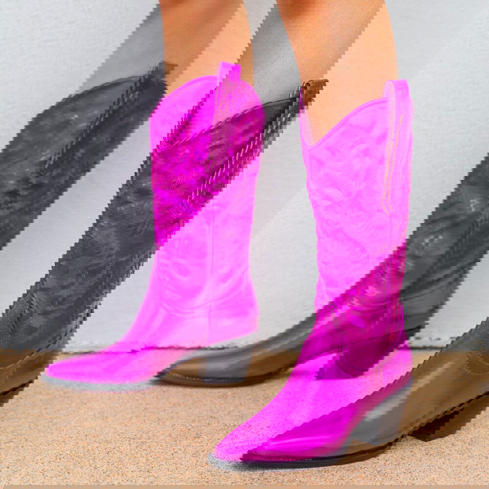 Metallic Cowboy Boots - ShopEbonyMonique