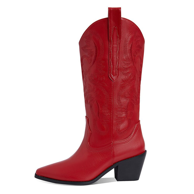 Metallic Cowboy Boots - ShopEbonyMonique
