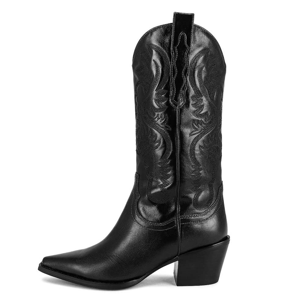 Metallic Cowboy Boots - ShopEbonyMonique