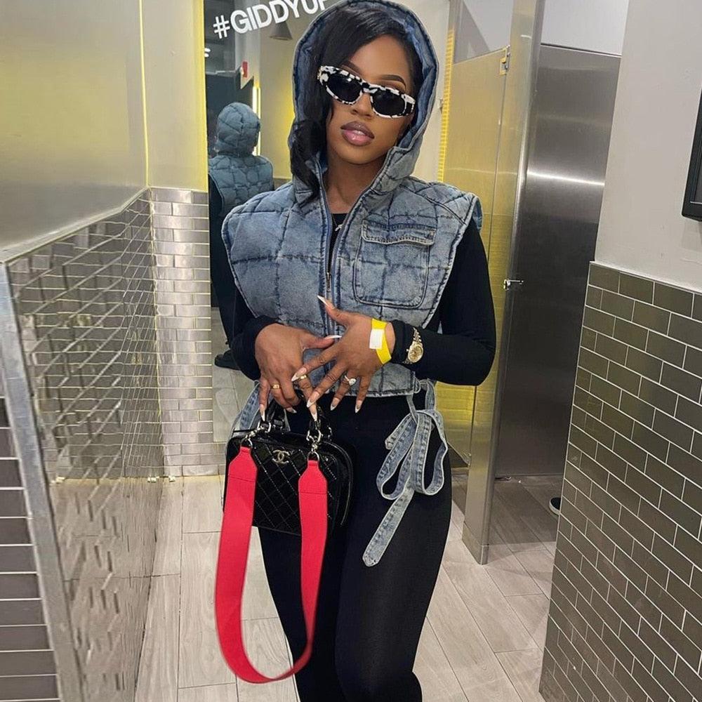 My Sleeveless Side Lace Up - ShopEbonyMonique