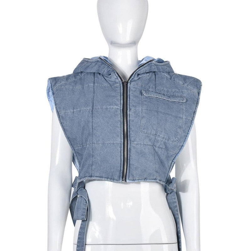 My Sleeveless Side Lace Up - ShopEbonyMonique