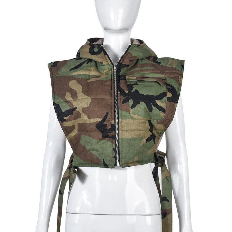 My Sleeveless Side Lace Up - ShopEbonyMonique