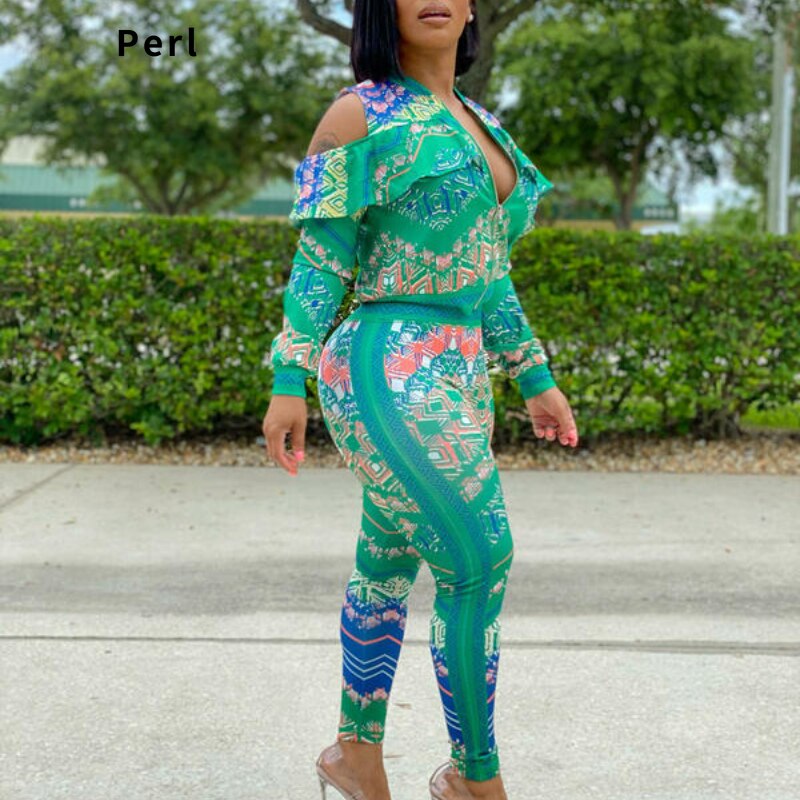Night Life Printed  Set - ShopEbonyMonique