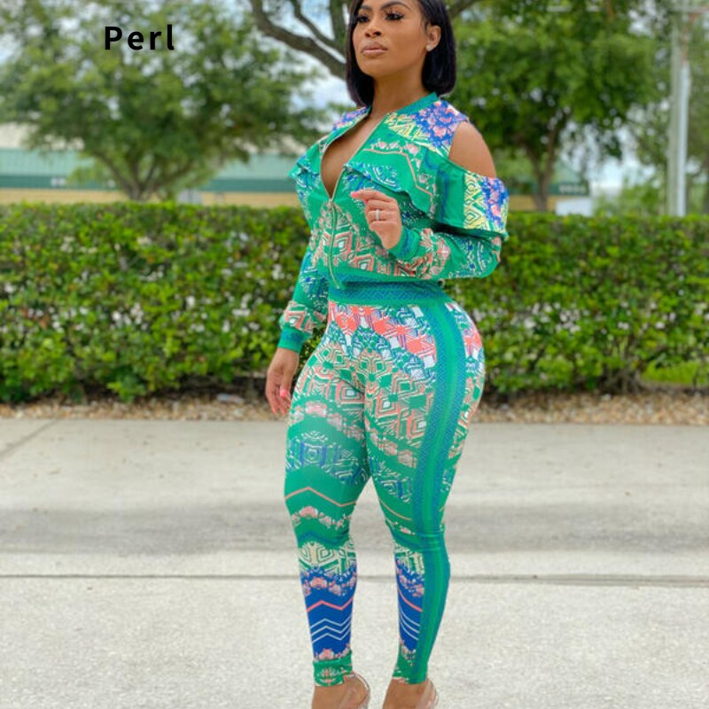 Night Life Printed  Set - ShopEbonyMonique