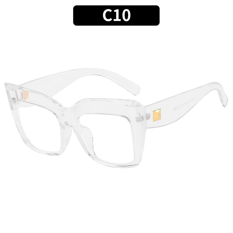 Oversized Brand Blue Light Blocking Shades - ShopEbonyMonique