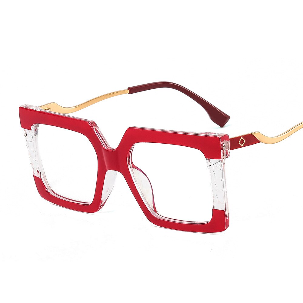 Oversized Square Eyeglass Frames - ShopEbonyMonique