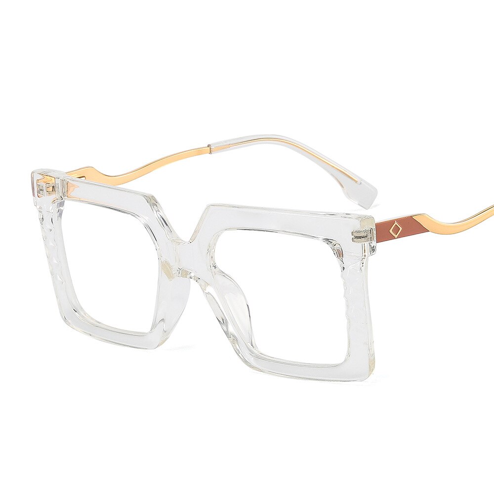 Oversized Square Eyeglass Frames - ShopEbonyMonique