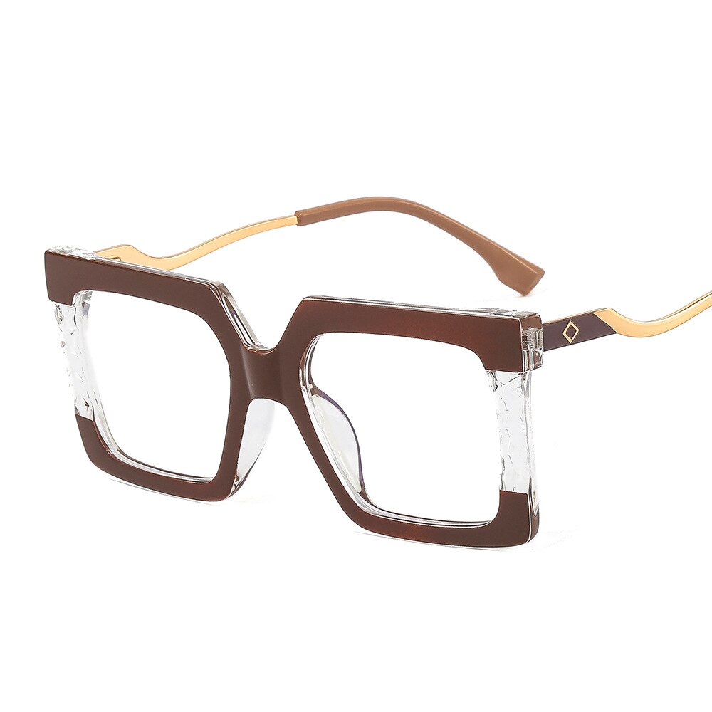 Oversized Square Eyeglass Frames - ShopEbonyMonique