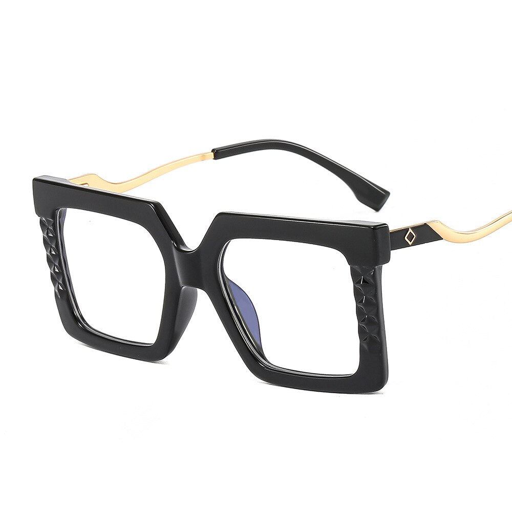 Oversized Square Eyeglass Frames - ShopEbonyMonique