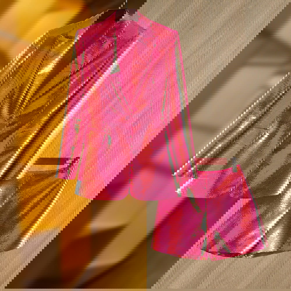 Party Style Bling Sequins Suit - ShopEbonyMonique