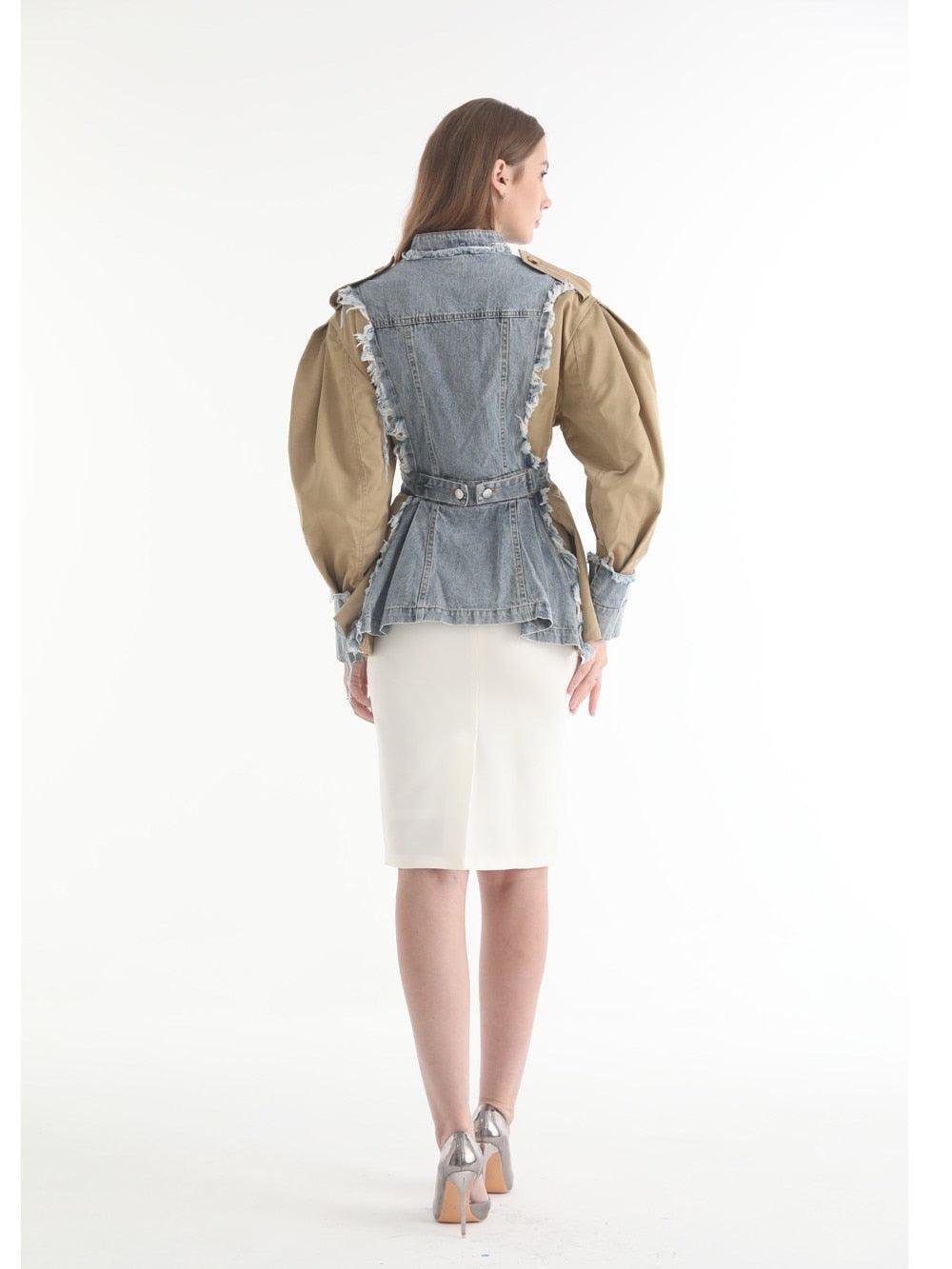 Pretty Stitched Puff Sleeve - ShopEbonyMonique