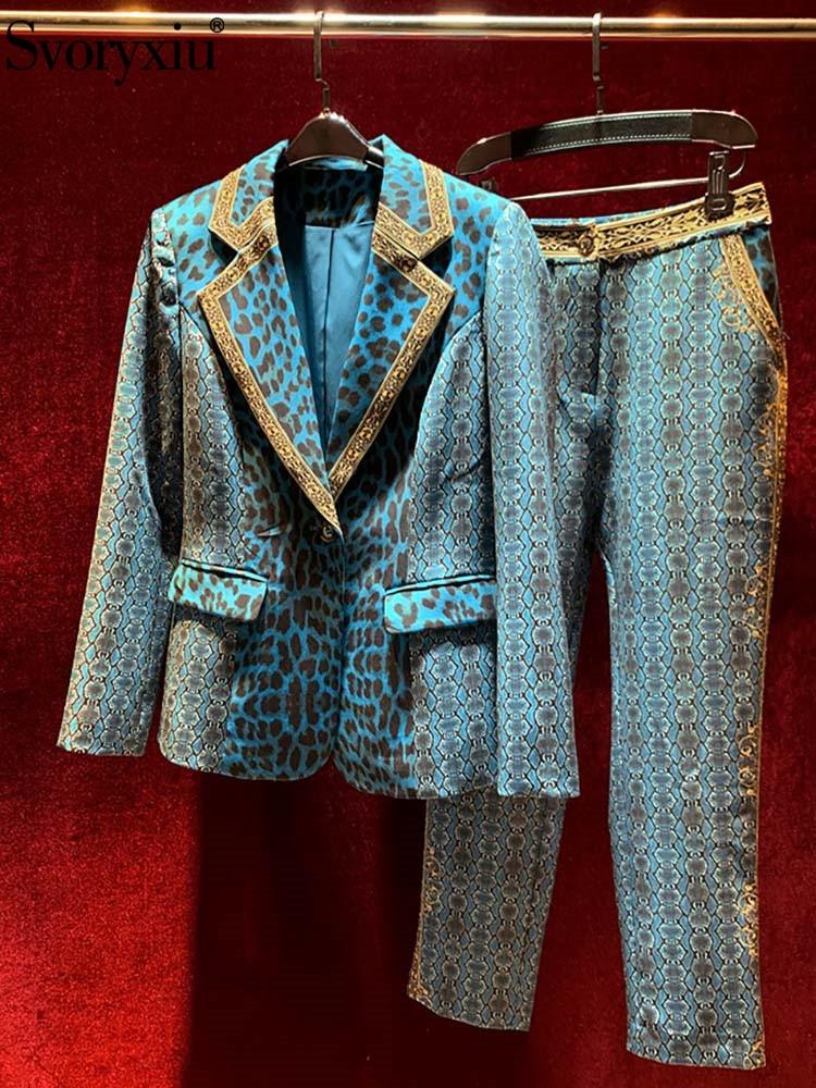 Print Trouser Suit - ShopEbonyMonique